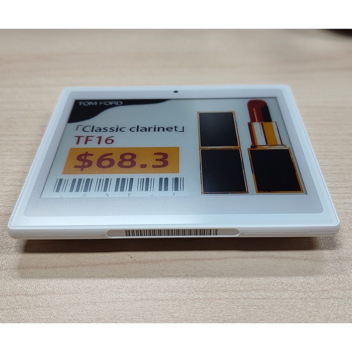 4.2インチ 4色電子小売ラベルディスプレイ カラー ブラック ホワイト 赤 黄