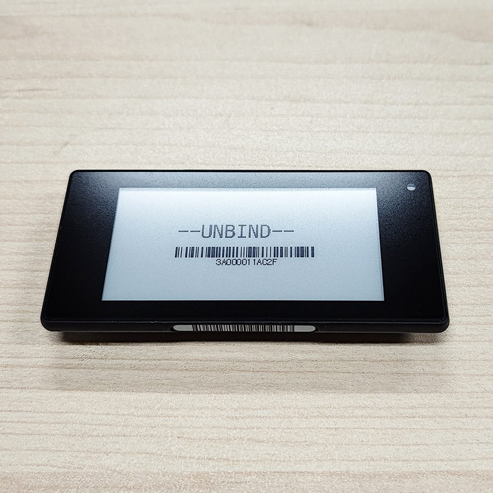 ブラックシェル 2.66 インチ電子棚ラベル