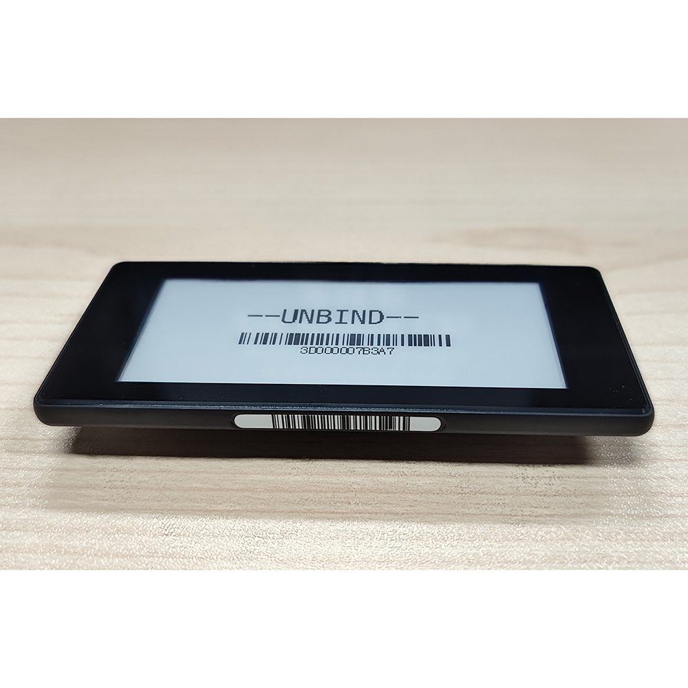 ブラックシェル 2.9 インチ電子棚札