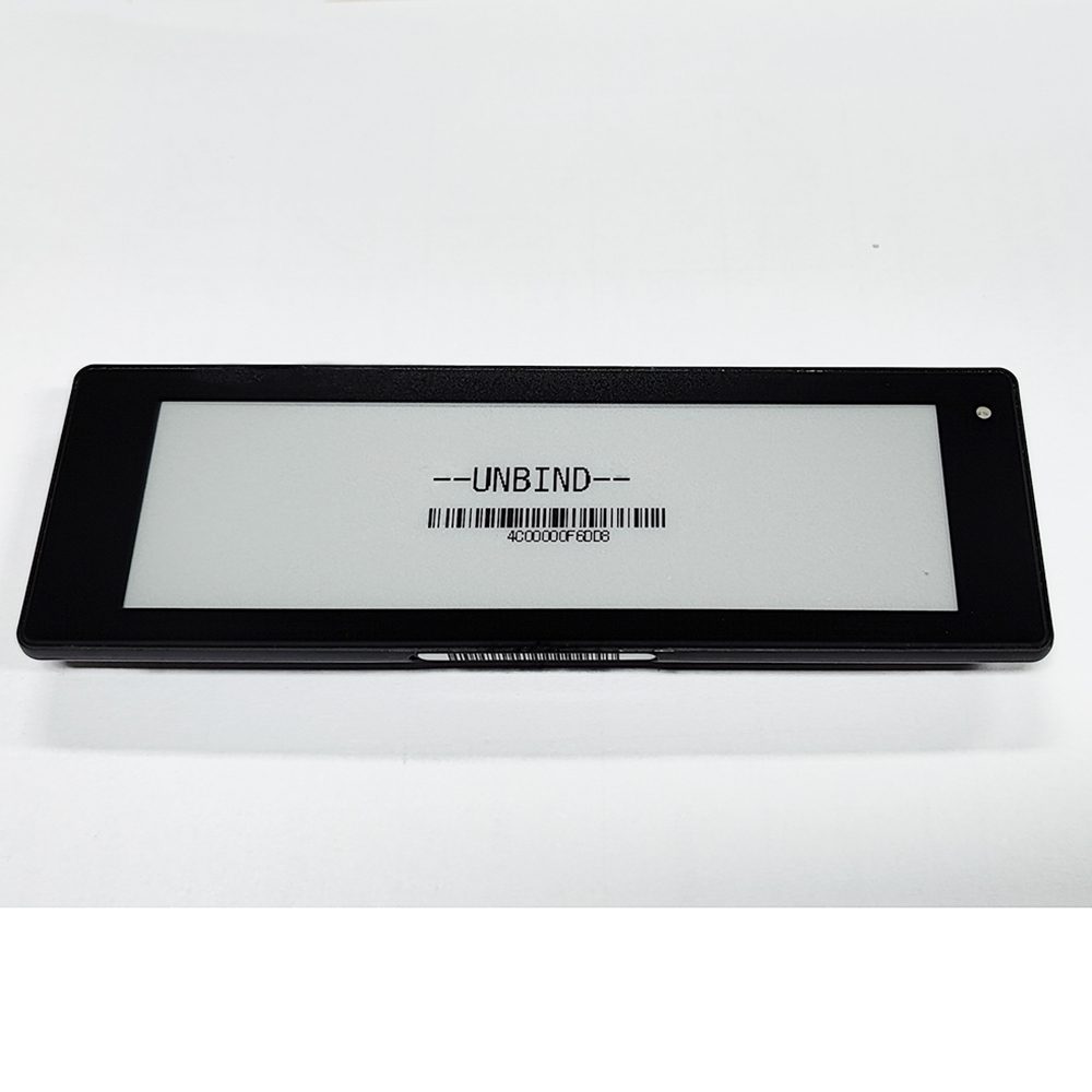 ブラックシェル 4.3 インチ電子棚札