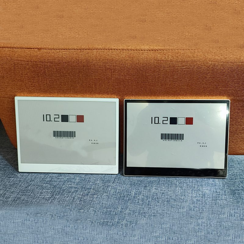 ブラック シェル 10.20 インチ電子棚ラベル (最小注文数量 1000)
