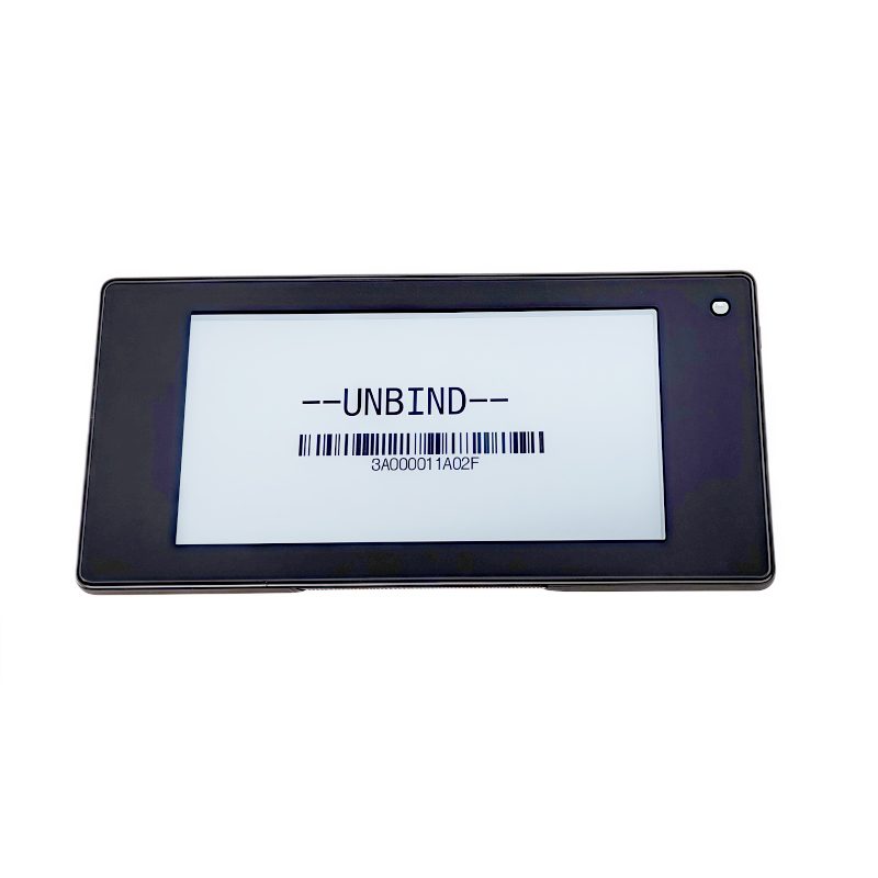 ブラックシェル 2.66 インチ電子棚ラベル